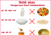 विरोधी भोजन dangerous food combinations