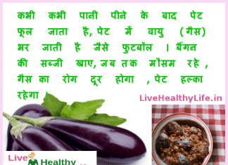 गैस भगाये बैंगन – Home Remedies For Gastric Problem home remedies for gastric problem brinjal