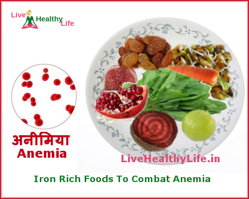 iron rich foods to combat anemia