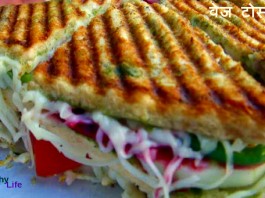 grilled vegetable sandwich