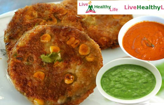 Crispy vegetable corn tikki
