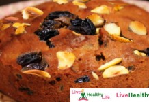 घर पर ही बनायें बिना अंडा के नट्स केक बनाने की विधि – Egg less Fruit & Nut Cake recipe in Hindi nuts cake recipe in hindi