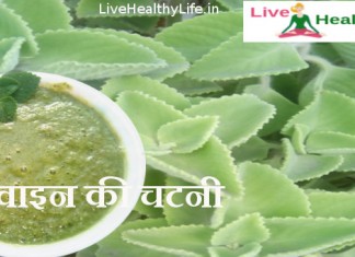 अजवाइन की चटनी Ajwain Chatnee ajwain chatnee
