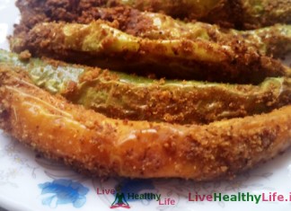 Besan Stuffed Chilli