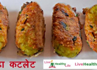 पोहा कटलेट - Poha cutlet recipe