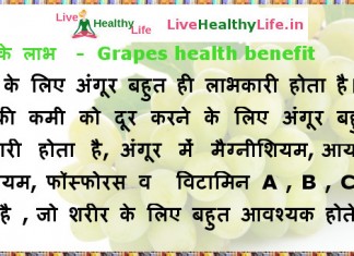अंगूर के लाभ – Grapes health benefit अंगूर के लाभ - Grapes health benefit