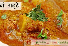 भरवां गट्टे – Stuffed  Gatta Curry भरवां गट्टे - Stuffed Gatta Curry
