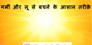 गर्मी और लू से बचने के आसान तरीक़े - Tips To Fight Summer and Loo