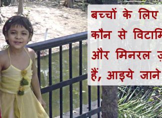 कौन कौन से विटामिन और मिनरल ज़रूरी हैं बच्चों के लिए, जरूर जाने – Important vitamins mineral iron for kids बच्चों के लिए कौन कौन से विटामिन और मिनरल ज़रूरी हैं, आइये जाने।
