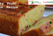 Tutty Fruiti Cake Recipe