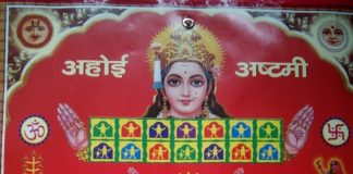 अहोई अष्टमी व्रत, जानें महत्व, पूजन विधि  और शुभ मुहूर्त – Ahoi Ashtami Puja 2023