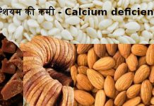 कैल्शियम की कमी के लक्षण – calcium deficiency symptoms calcium deficiency