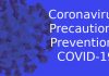 Coronavirus: Precautions, Prevention , COVID-19