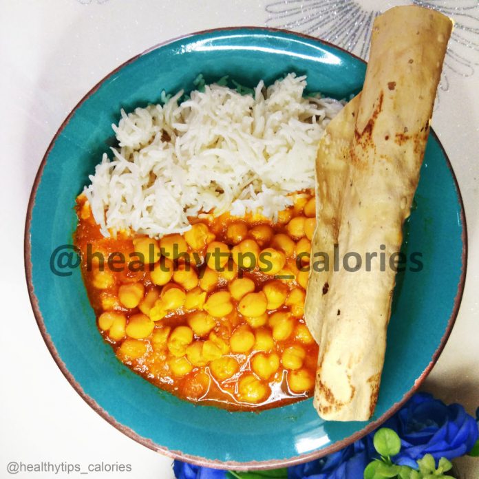 Chickpeas/ Garbanzo beans Curry - chhole chawal Chickpeas/ Garbanzo beans Curry - chhole chawal
