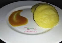 Moong dal idli recipe with tomato & raw mango tangy sauce How to cook moong dal idli