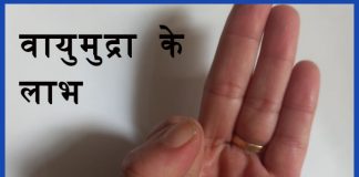 vaayu mudra